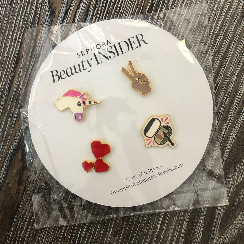 SEPHORA Beauty Insider Collectible Pin Set